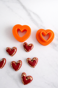 Mirrored Heart Cutter Set