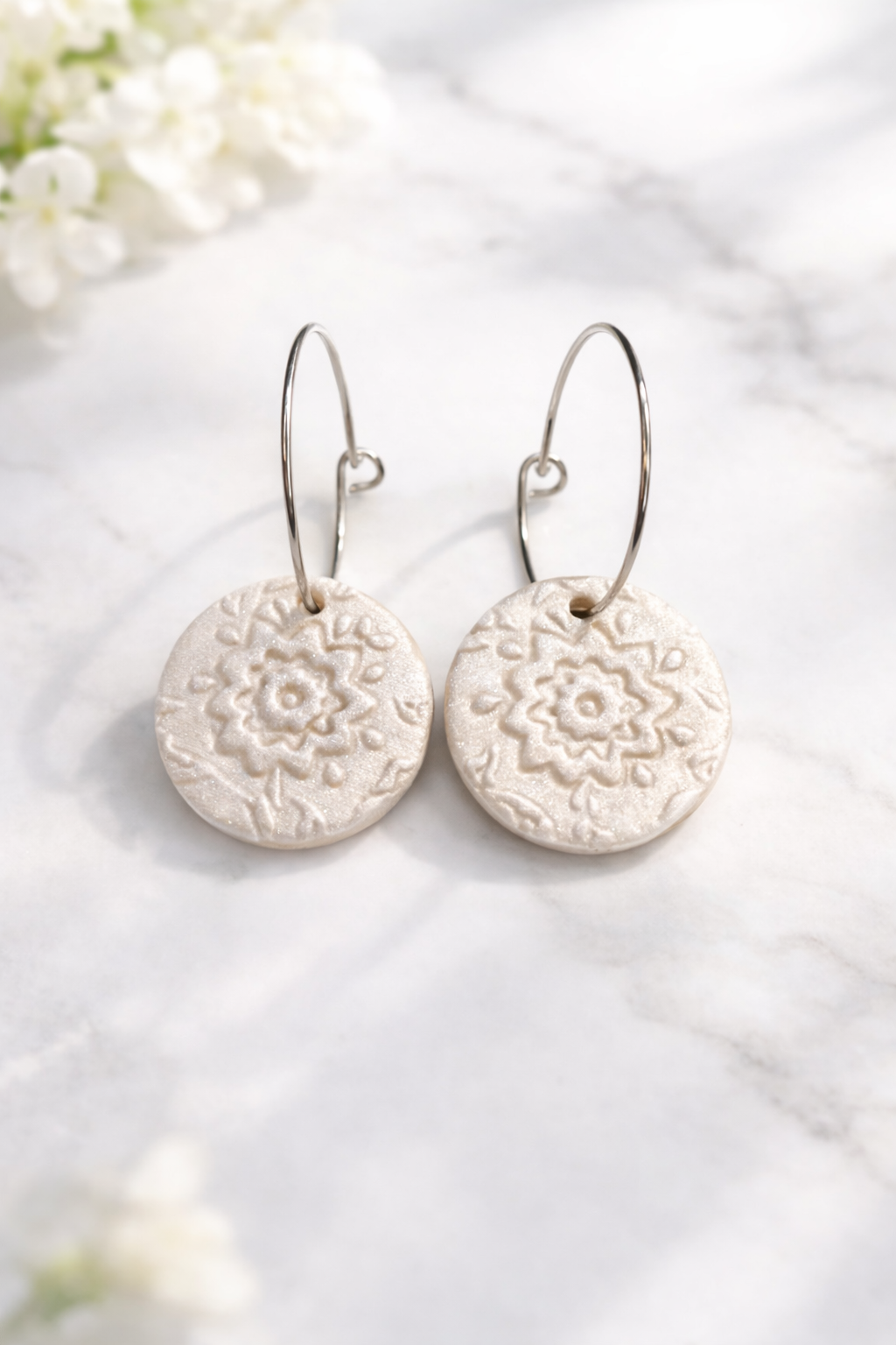 Everyday Textured Hoops